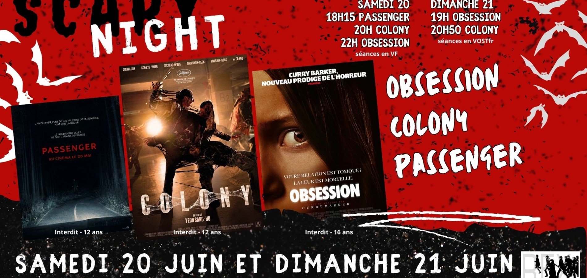 actualité soirée scary night