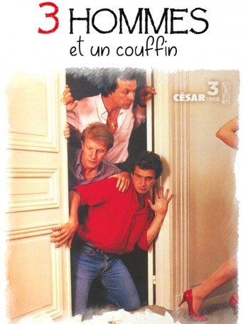3 HOMMES ET UN COUFFIN